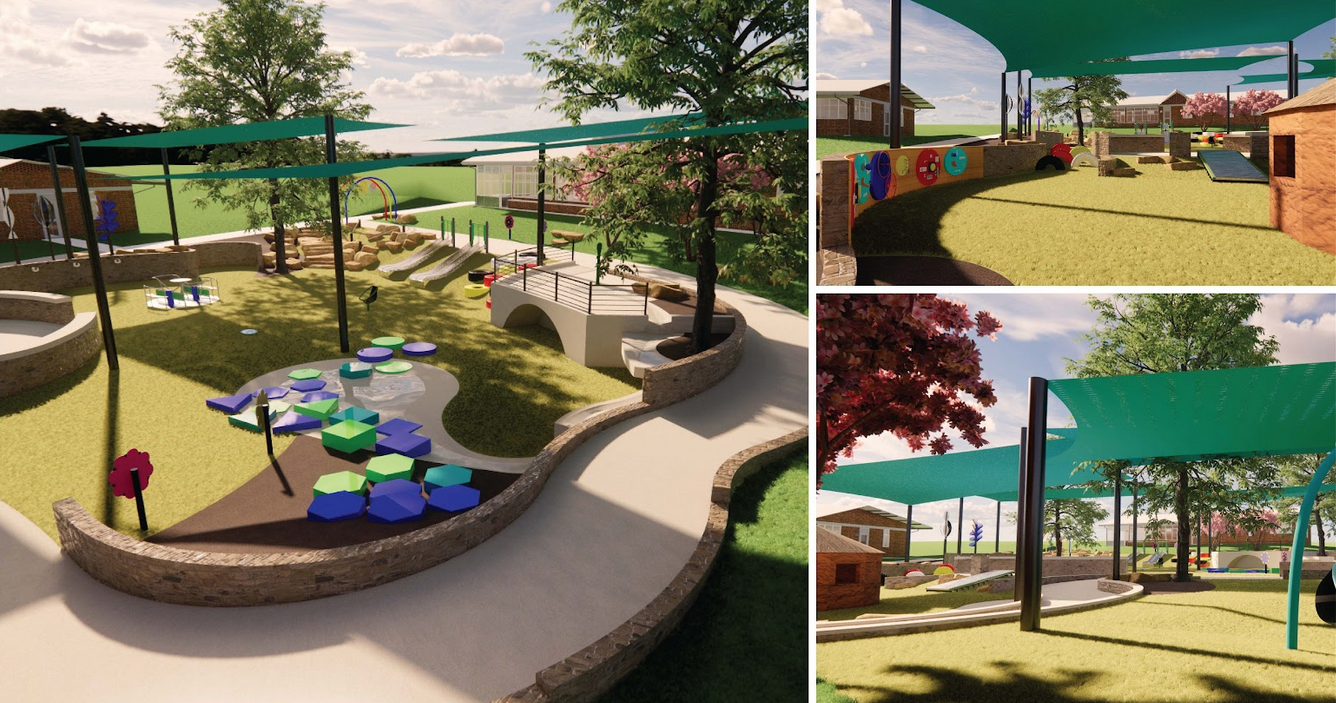 accessible playground rendering